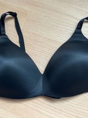 Warner's Smooth Black Seamless T-Shirt Bra